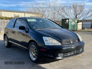 2002 Honda Civic Si with VIN SHHEP33512U305844, listed as a Copart auction lot 49738355 with 202,353 mi miles and Clean Title. Bid and sale history available at DreamBid. Image 1.
