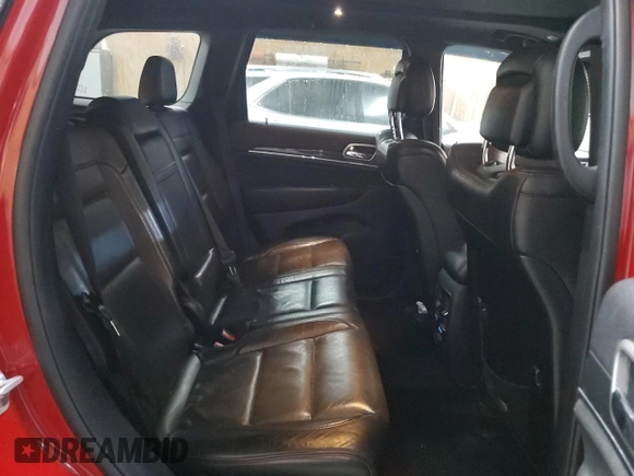2017 Jeep Grand Cherokee Trailhawk with VIN 1C4RJFLT5HC810005, listed as a Copart auction lot 85262984 with 80,506 mi miles and Clean title. Bid and sale history available at DreamBid. Image 12.