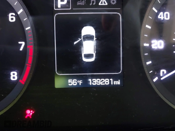 2015 Hyundai Sonata SE with VIN 5NPE24AF4FH204726, listed as a IAAI auction lot 41835877 with 139,281 mi miles and . Bid and sale history available at DreamBid. Image 7.