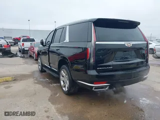 2023 Cadillac Escalade 4WD Premium Luxury with VIN 1GYS4BKL8PR156447, listed as a IAAI auction lot 40232356 with 44,065 mi miles. Bid and sale history available at carsss.com. Image 3.