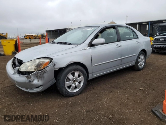 2006 Toyota Corolla CE with VIN 1NXBR32EX6Z594649, listed as a Copart auction lot 54328425 with 215,180 mi miles and Salvage Title. Bid and sale history available at DreamBid. Image 1.