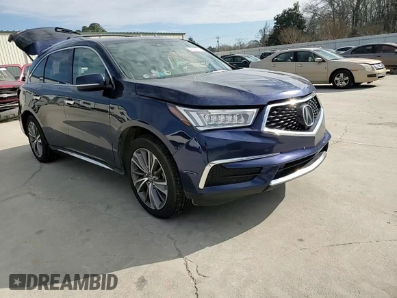 2018 Acura MDX w/Technology Pkg with VIN 5J8YD4H53JL024292, listed as a Copart auction lot 46288175 with 106,401 mi miles and Salvage Title. Bid and sale history available at carsss.com. Image 10.