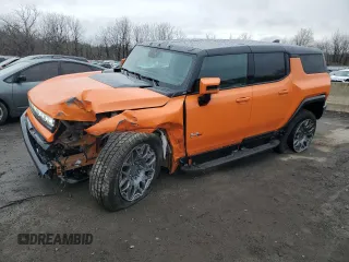 2024 GMC Hummer EV 3X z VIN 1GKB0RDCXRU113305, wystawiony jako Copart lot #52011735 z przebiegiem 5 142 mil mil oraz Szkoda całkowita • Salvage title. Historia ofert i sprzedaży dostępna na DreamBid. Obrazek 1.