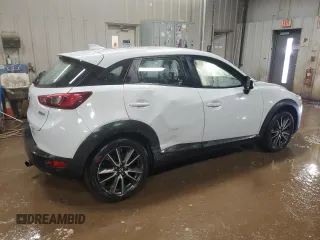 2017 Mazda CX-3 Touring with VIN JM1DKFC76H0161813, listed as a Copart auction lot 50931135 with 133,561 mi miles and Salvage Title. Bid and sale history available at carsss.com. Image 3.