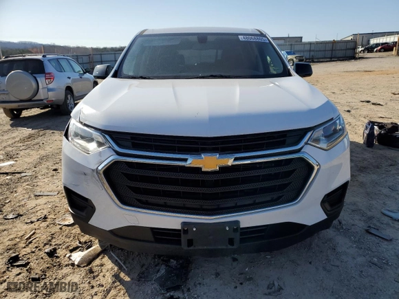 2018 Chevrolet Traverse LS with VIN 1GNERFKW2JJ282581, listed as a Copart auction lot 48068805 with 151,787 mi miles and Salvage Title. Bid and sale history available at carsss.com. Image 5.