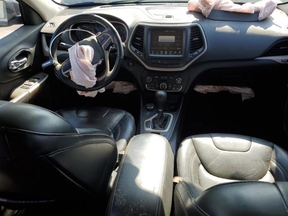 2018 Jeep Cherokee Limited with VIN 1C4PJMDX7JD587009, listed as a Copart auction lot 47013175 with 130,727 mi miles and Salvage Title. Bid and sale history available at carsss.com. Image 8.
