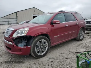 2011 GMC Acadia Denali z VIN 1GKKVTED0BJ296792, wystawiony jako Copart lot #52225435 z przebiegiem 161 936 mil mil oraz Szkoda całkowita • Salvage title. Historia ofert i sprzedaży dostępna na DreamBid. Obrazek 1.