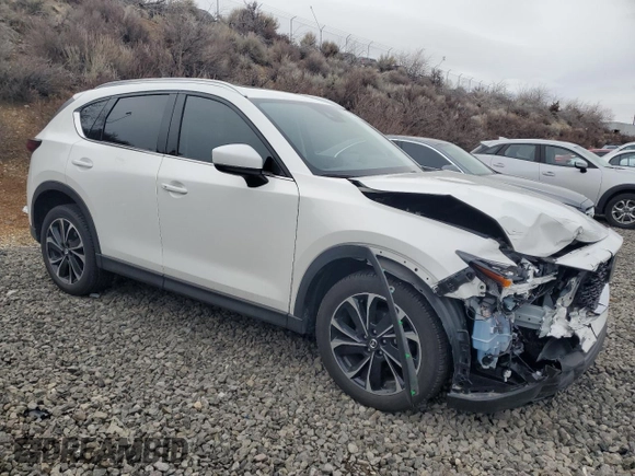 2023 Mazda CX-5 2.5 S Premium Plus Package with VIN JM3KFBEM9P0138541, listed as a Copart auction lot 45810885 with 12,881 mi miles and Salvage Title. Bid and sale history available at carsss.com. Image 4.