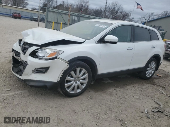 2010 Mazda CX-9 Grand Touring with VIN JM3TB2MA2A0220562, listed as a Copart auction lot 44146725 with 255,029 mi miles and Salvage title. Bid and sale history available at DreamBid. Image 1.