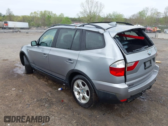 2007 BMW X3 3.0si with VIN WBXPC93477WF19603, listed as a IAAI auction lot 42055954 with 262,051 mi miles and . Bid and sale history available at DreamBid. Image 3.