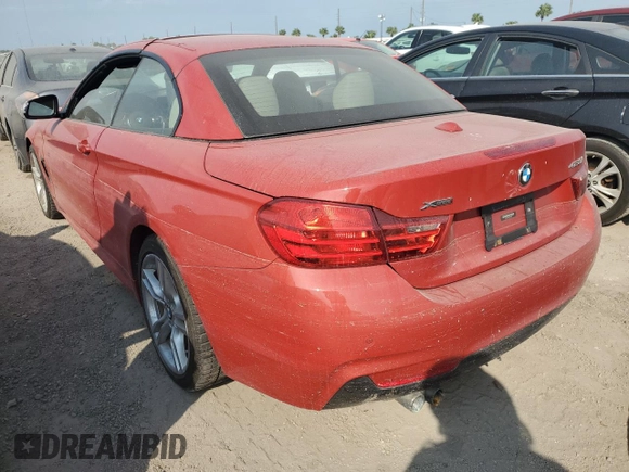 2016 BMW 4 Series 428i xDrive z VIN WBA3T1C50GP821700, wystawiony jako Copart lot #74398034 z przebiegiem Nie podano mil oraz Szkoda całkowita • Salvage title. Historia ofert i sprzedaży dostępna na DreamBid. Obrazek 2.
