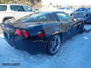 2008 Chevrolet Corvette Z06 with VIN 1G1YY26E285133893, listed as a IAAI auction lot 41342238 with 40,900 mi miles. Bid and sale history available at carsss.com. Image 4.