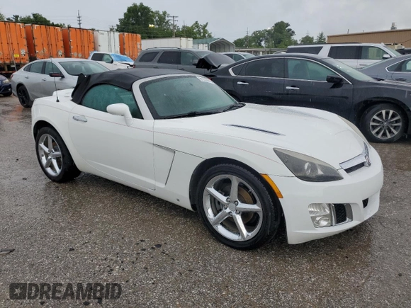 2008 Saturn Sky Red Line z VIN 1G8MG35X98Y102960, wystawiony jako Copart lot #61233914 z przebiegiem 129 890 mil mil oraz Szkody całkowita. Historia ofert i sprzedaży dostępna na DreamBid. Obrazek 4.