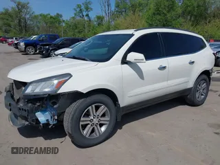 2015 Chevrolet Traverse LT with VIN 1GNKVHKDXFJ280531, listed as a IAAI auction lot 42077958 with 177,856 mi miles and . Bid and sale history available at DreamBid. Image 2.