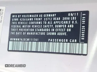2012 Volkswagen Golf TDI с VIN WVWMM7AJXCW111761, выставлен на аукционе IAAI как лот 41803634 с пробегом 138 743 миль миль и . История ставок и продаж доступна на DreamBid. Изображение 9.