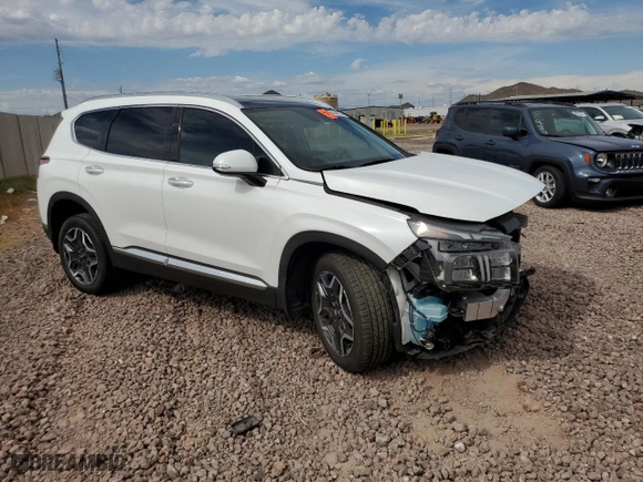 2022 Hyundai Santa Fe Hybrid SEL Premium with VIN KM8S3DA13NU026473, listed as a Copart auction lot 68306014 with 13,102 mi miles and Salvage Title. Bid and sale history available at carsss.com. Image 4.