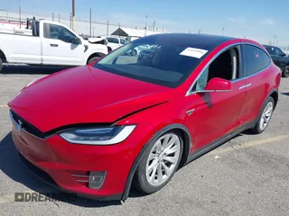 2016 Tesla Model X 70D with VIN 5YJXCAE23GF002262, listed as a IAAI auction lot 41839084 with 173,658 mi miles. Bid and sale history available at carsss.com. Image 6.