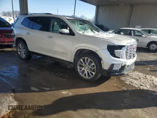 2024 GMC Acadia AWD Denali z VIN 1GKENRKS3RJ181407, wystawiony jako Copart lot #44976135 z przebiegiem 8 337 mil mil oraz Czysty tytuł • Clean title. Historia ofert i sprzedaży dostępna na DreamBid. Obrazek 4.