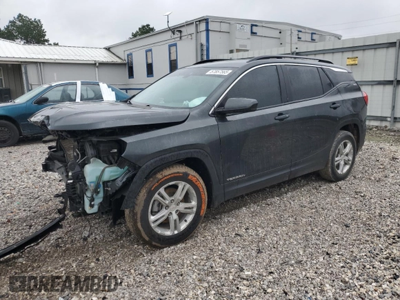 2021 GMC Terrain SLE with VIN 3GKALMEV0ML356131, listed as a Copart auction lot 57857565 with 140,473 mi miles and Salvage title. Bid and sale history available at DreamBid. Image 1.