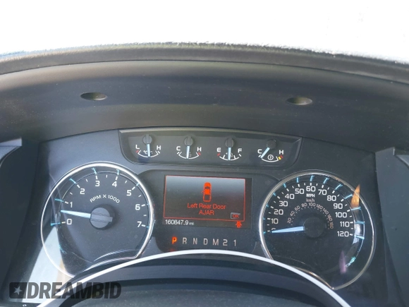 2012 Ford F-150 XL with VIN 1FTFX1EF0CFA34076, listed as a IAAI auction lot 41801844 with 160,847 mi miles. Bid and sale history available at carsss.com. Image 7.