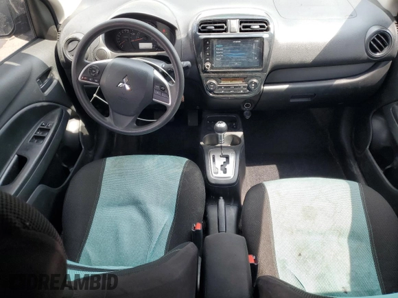 2022 Mitsubishi Mirage ES z VIN ML32FUFJ7NHF08088, wystawiony jako Copart lot #65841524 z przebiegiem 62 289 mil mil oraz Szkoda całkowita • Salvage title. Historia ofert i sprzedaży dostępna na DreamBid. Obrazek 8.
