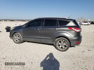 2015 Ford Escape Titanium with VIN 1FMCU0J90FUB48533, listed as a Copart auction lot 47787445 with 132,294 mi miles and Salvage Title. Bid and sale history available at carsss.com. Image 2.