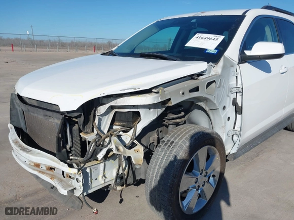 2013 Chevrolet Equinox LT with VIN 2GNFLPE35D6108602, listed as a IAAI auction lot 41649645 with 129,042 mi miles. Bid and sale history available at carsss.com. Image 6.