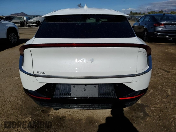 2024 Kia EV6 Wind with VIN KNDC34LAXR5211447, listed as a Copart auction lot 78883294 with 16,301 mi miles and Clean Title. Bid and sale history available at carsss.com. Image 6.