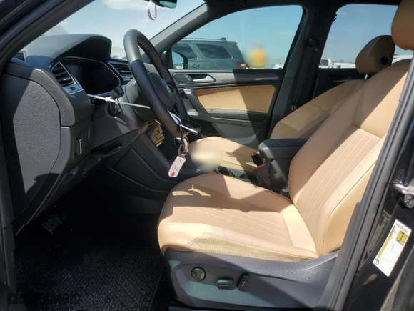 2022 Volkswagen Tiguan SE with VIN 3VV3B7AXXNM154829, listed as a Copart auction lot 49731025 with 43,142 mi miles and Salvage Title. Bid and sale history available at carsss.com. Image 7.