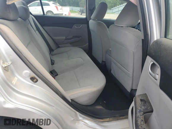 2013 Honda Civic LX z VIN 19XFB2F53DE086680, wystawiony jako Copart lot #58041925 z przebiegiem 112 338 mil mil oraz Szkoda całkowita • Salvage title. Historia ofert i sprzedaży dostępna na DreamBid. Obrazek 10.
