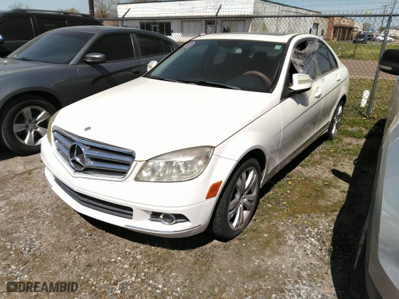 2008 Mercedes-Benz C-Class 3.0L Sport with VIN WDDGF54X48F043532, listed as a IAAI auction lot 41911026 with 443,414 mi miles. Bid and sale history available at carsss.com. Image 2.