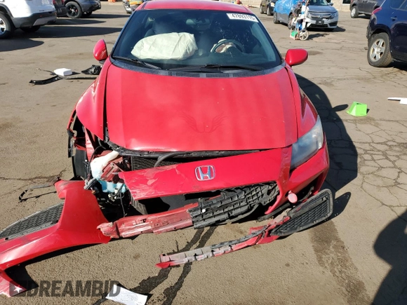 2016 Honda CR-Z LX with VIN JHMZF1D47GS000356, listed as a Copart auction lot 47893115 with 157,432 mi miles and Salvage Title. Bid and sale history available at carsss.com. Image 5.