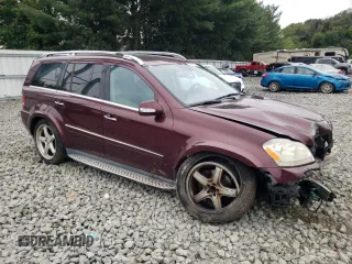 2008 Mercedes-Benz GL-Class 5.5L with VIN 4JGBF86E48A359197, listed as a Copart auction lot 70094284 with 0 mi miles and Salvage Title. Bid and sale history available at carsss.com. Image 4.