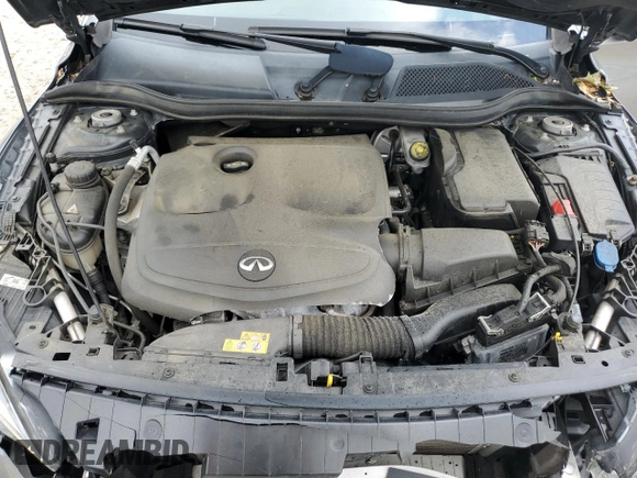 2017 Infiniti QX30 Luxury with VIN SJKCH5CR1HA026123, listed as a Copart auction lot 64003094 with 93,651 mi miles and Salvage title. Bid and sale history available at DreamBid. Image 12.