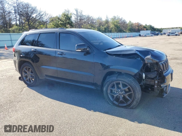 2020 Jeep Grand Cherokee Limited X z VIN 1C4RJFBG8LC292954, wystawiony jako Copart lot #65523134 z przebiegiem 48 852 mil mil oraz Szkoda całkowita • Salvage title. Historia ofert i sprzedaży dostępna na DreamBid. Obrazek 4.