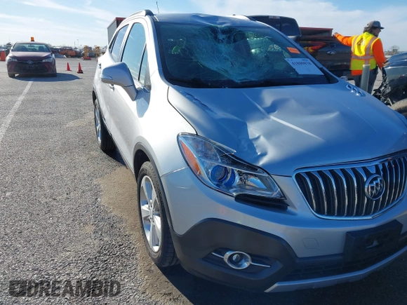 2016 Buick Encore Leather with VIN KL4CJCSB6GB528676, listed as a IAAI auction lot 41800878 with 41,796 mi miles and . Bid and sale history available at DreamBid. Image 6.