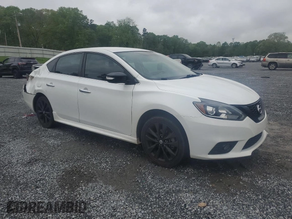 2018 Nissan Sentra SR with VIN 3N1AB7AP2JY261143, listed as a Copart auction lot 52017415 with 130,929 mi miles and Salvage Title. Bid and sale history available at DreamBid. Image 4.