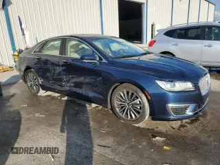 2017 Lincoln MKZ Hybrid Select with VIN 3LN6L5LU6HR656966, listed as a Copart auction lot 43932215 with 98,319 mi miles and Salvage Title. Bid and sale history available at DreamBid. Image 4.