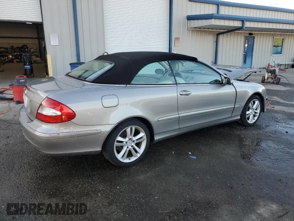 2006 Mercedes-Benz CLK 350 with VIN WDBTK56G66T060220, listed as a Copart auction lot 76300944 with 74,712 mi miles and Clean Title. Bid and sale history available at DreamBid. Image 3.