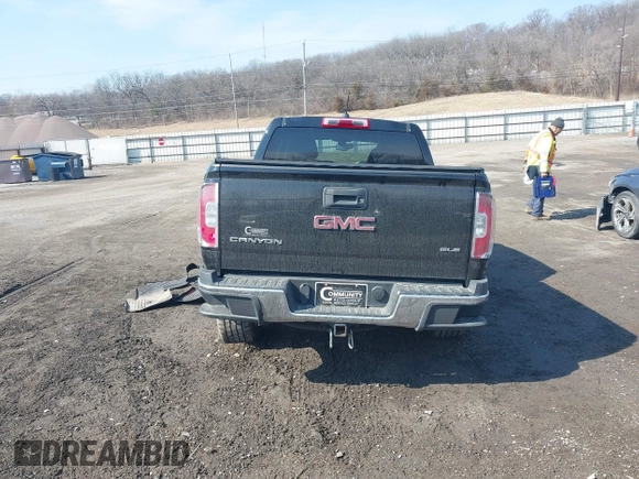 2015 GMC Canyon 4WD SLE with VIN 1GTG6BE36F1239678, listed as a IAAI auction lot 41705879 with 149,851 mi miles and . Bid and sale history available at carsss.com. Image 17.