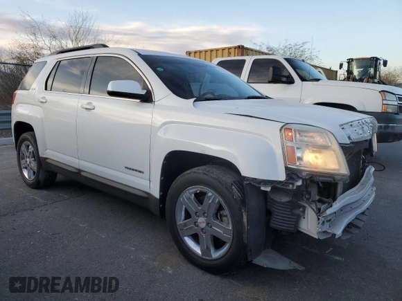 2012 GMC Terrain SLE-2 with VIN 2GKFLSE50C6166276, listed as a Copart auction lot 42856205 with 117,129 mi miles and Salvage Title. Bid and sale history available at DreamBid. Image 4.