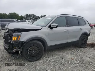2024 Kia Telluride SX X-Line с VIN 5XYP5DGC7RG419168, выставлен на аукционе Copart как лот 58510655 с пробегом 21 205 миль миль и Списание • Salvage title. История ставок и продаж доступна на DreamBid. Изображение 1.