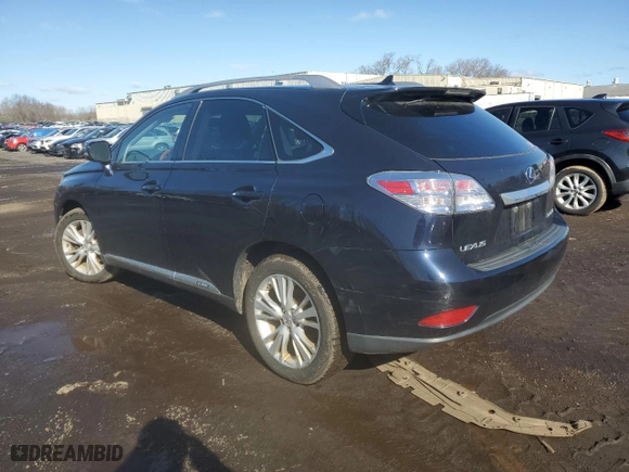 2010 Lexus RX 450h with VIN JTJBC1BA7A2031597, listed as a Copart auction lot 52204655 with 230,229 mi miles and Clean Title. Bid and sale history available at carsss.com. Image 2.