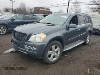 2011 Mercedes-Benz GL-Class GL 450 with VIN 4JGBF7BE1BA652272, listed as a Copart auction lot 51119115 with 0 mi miles and Salvage Title. Bid and sale history available at carsss.com. Image 1.