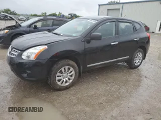 2012 Nissan Rogue S with VIN JN8AS5MV8CW386707, listed as a Copart auction lot 58427895 with 206,184 mi miles and Salvage title. Bid and sale history available at DreamBid. Image 1.