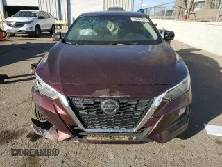 2020 Nissan Sentra SV with VIN 3N1AB8CV3LY278876, listed as a Copart auction lot 45994655 with 74,645 mi miles and Salvage Title. Bid and sale history available at carsss.com. Image 5.