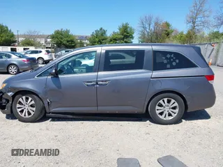 2014 Honda Odyssey EX z VIN 5FNRL5H41EB075642, wystawiony jako IAAI lot #42059718 z przebiegiem 120 817 mil mil oraz . Historia ofert i sprzedaży dostępna na DreamBid. Obrazek 13.
