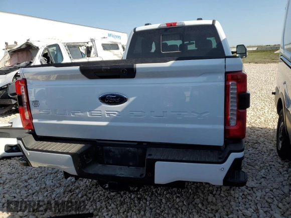 2024 Ford Super Duty F-250 SRW XL with VIN 1FT8W2BT5RED44749, listed as a Copart auction lot 49896545 with 36,005 mi miles and Salvage Title. Bid and sale history available at carsss.com. Image 6.