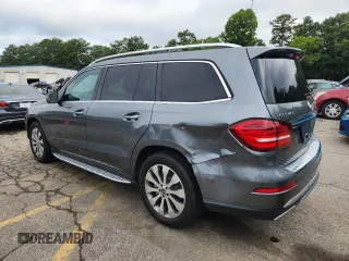 2017 Mercedes-Benz GLS 450 with VIN 4JGDF6EE3HA987637, listed as a Copart auction lot 58963905 with 67,890 mi miles and Salvage title. Bid and sale history available at DreamBid. Image 2.
