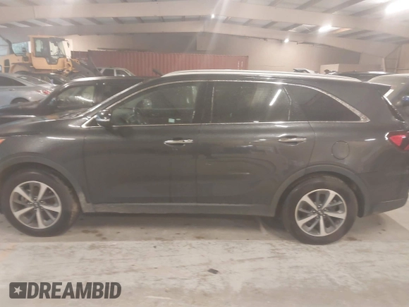 2019 Kia Sorento EX Sport V6 with VIN 5XYPH4A54KG493932, listed as a IAAI auction lot 41923939 with 119,427 mi miles. Bid and sale history available at carsss.com. Image 14.